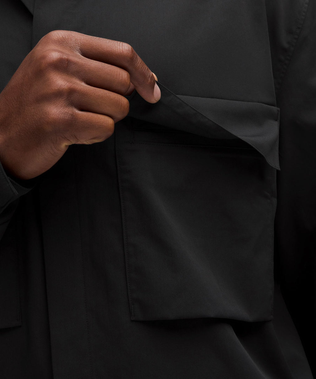 Unshaken Long-Sleeve Collared Shirt