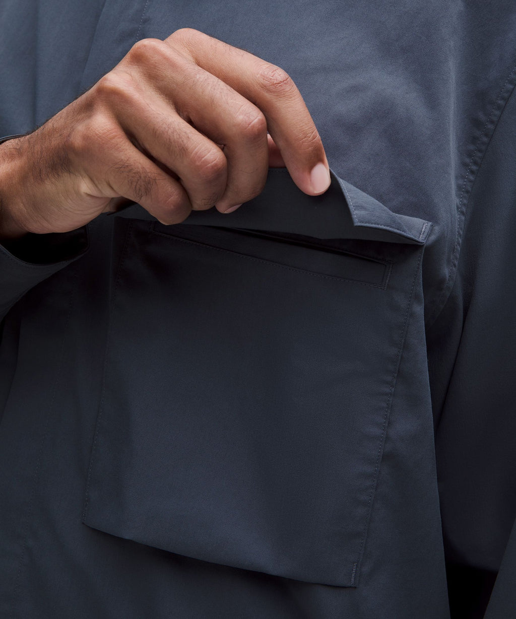 Unshaken Long-Sleeve Collared Shirt