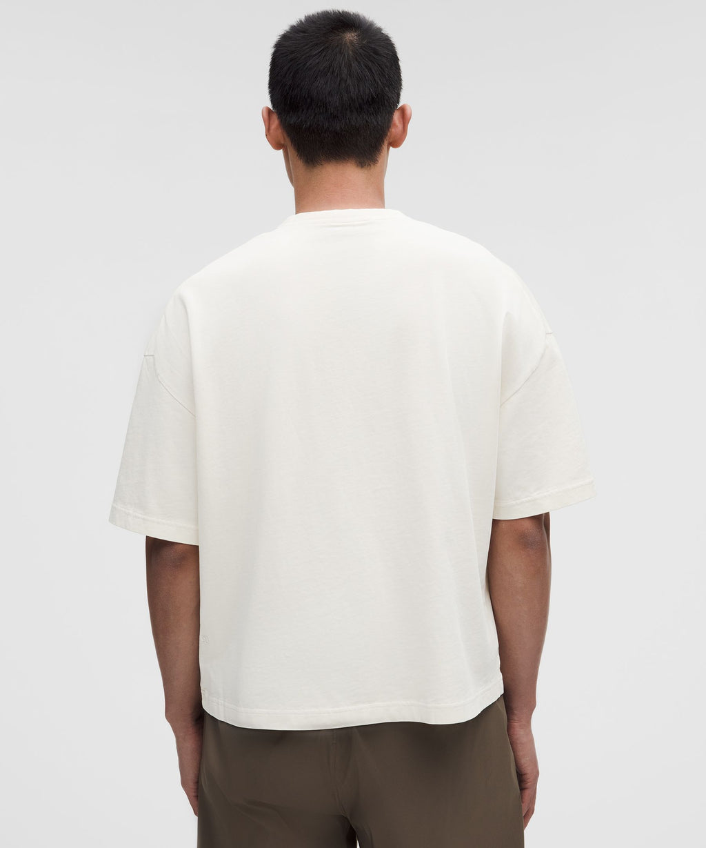 Heavyweight Cotton Jersey Boxy T-ShirtWash