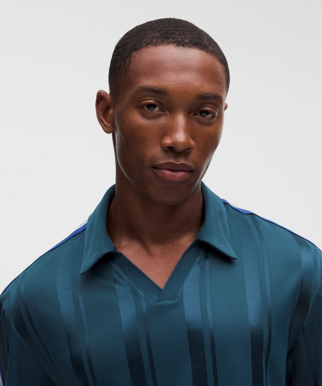 Knit Stripe Rugby Shirt