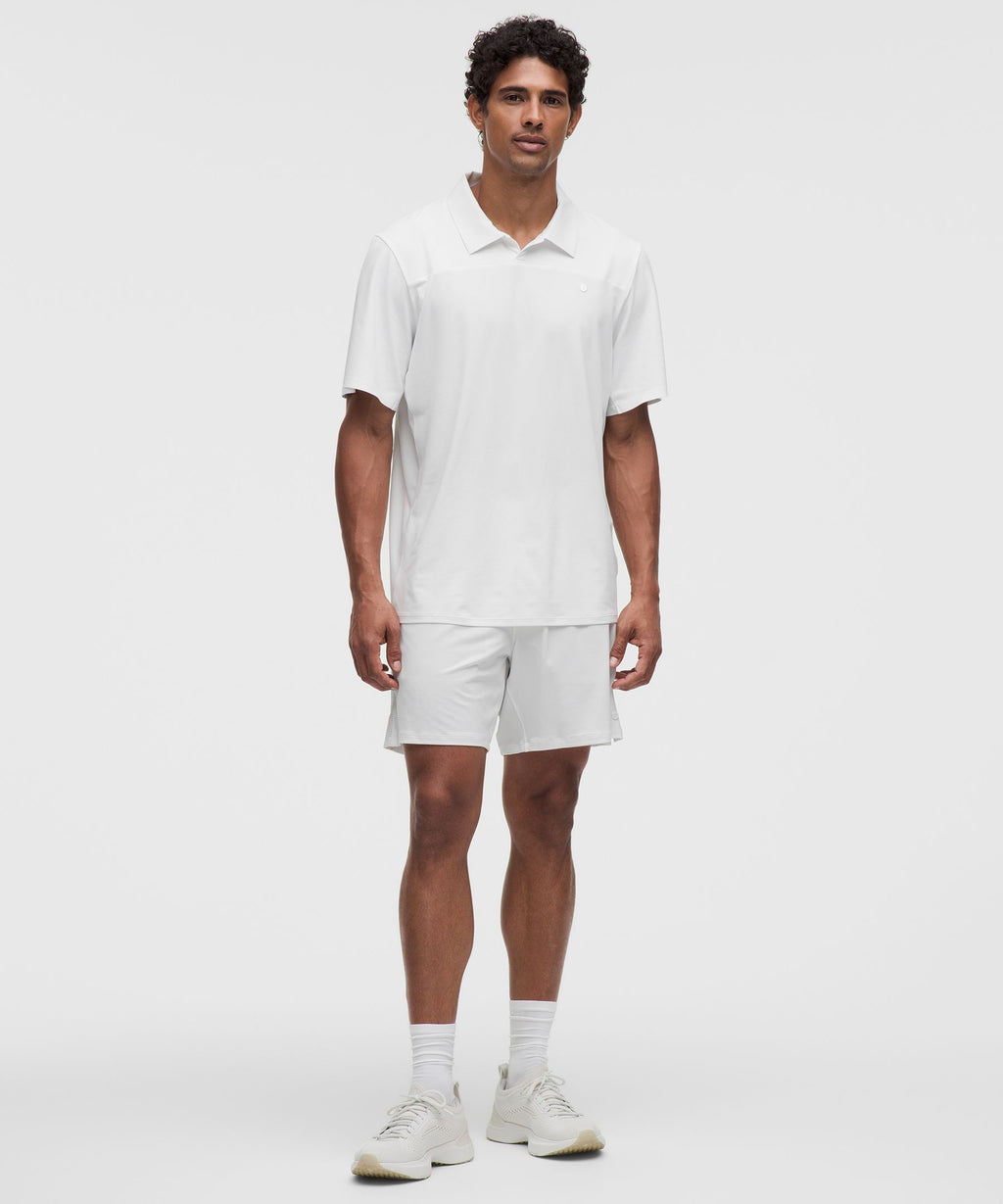 Mesh Pique Tennis Polo Shirt