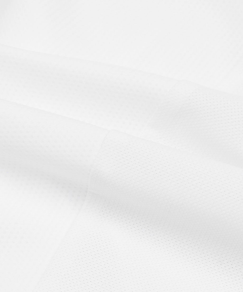 Mesh Pique Tennis Polo Shirt