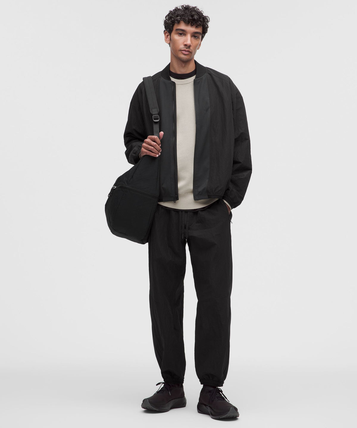 Mesh-Panelled Track Jacket