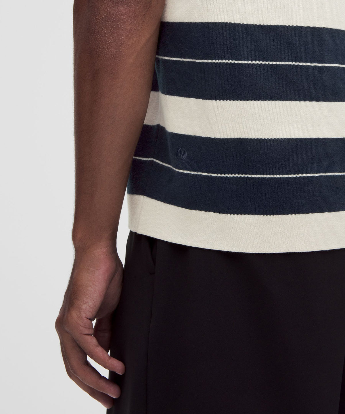 Cotton-Blend Knit Short-Sleeve Polo Shirt