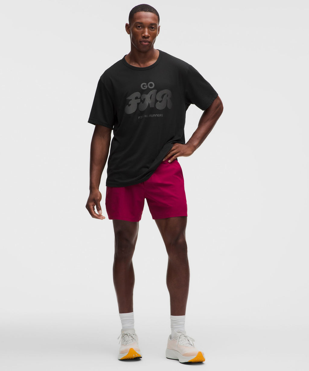 Mile Maker Mesh Short-Sleeve ShirtRun Graphic