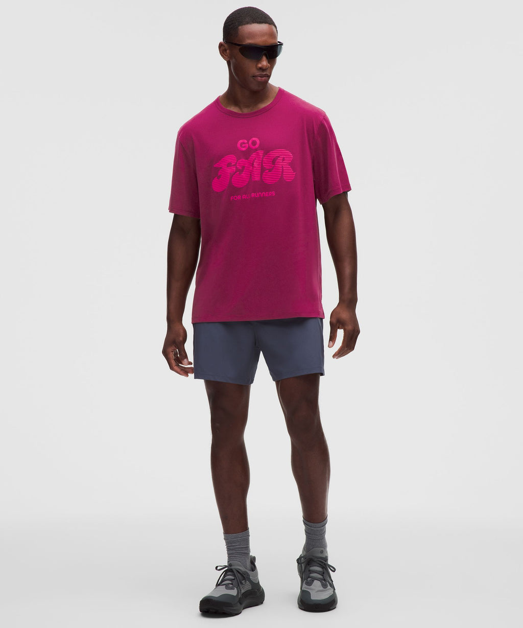 Mile Maker Mesh Short-Sleeve ShirtRun Graphic