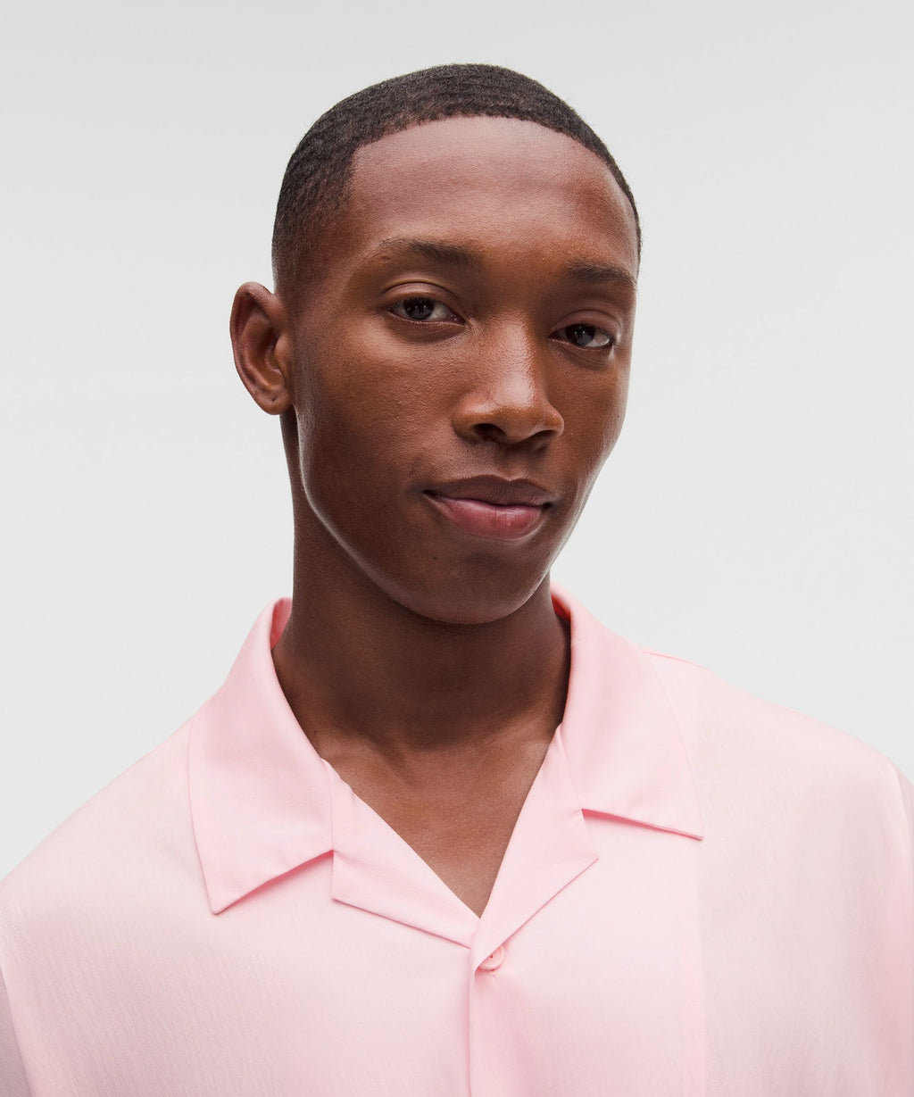 Lightweight Camp-Collar Shirt
