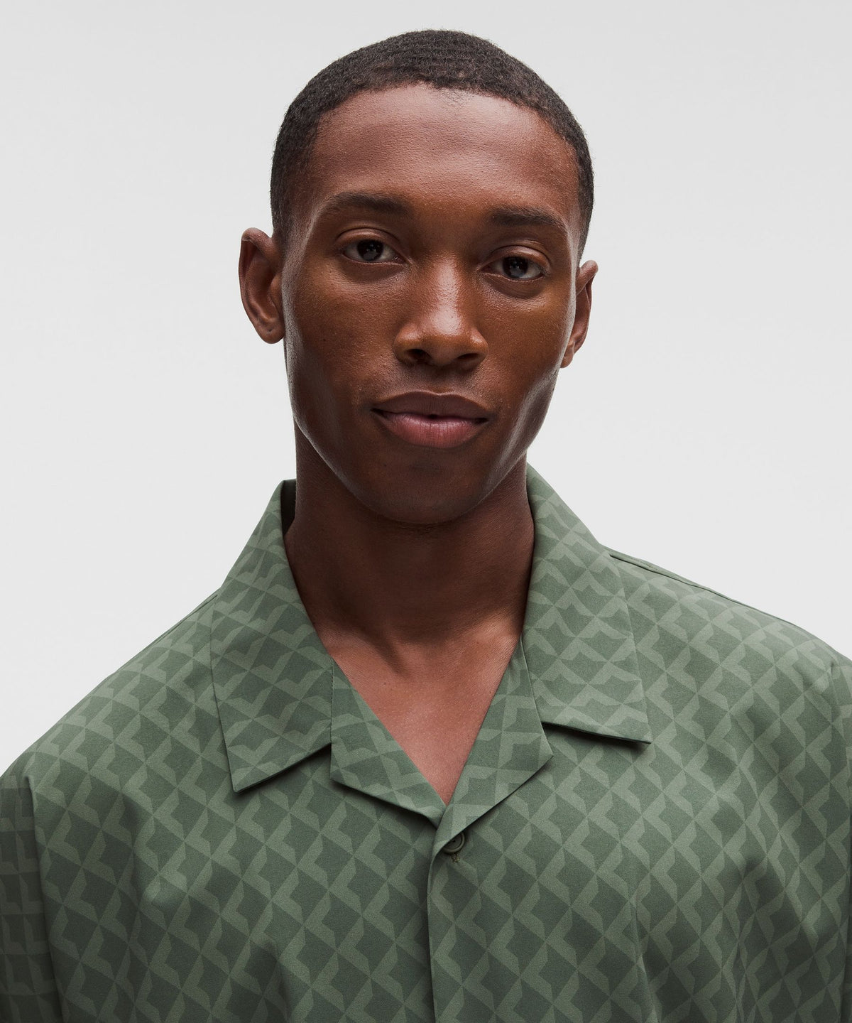 Lightweight Camp-Collar Shirt