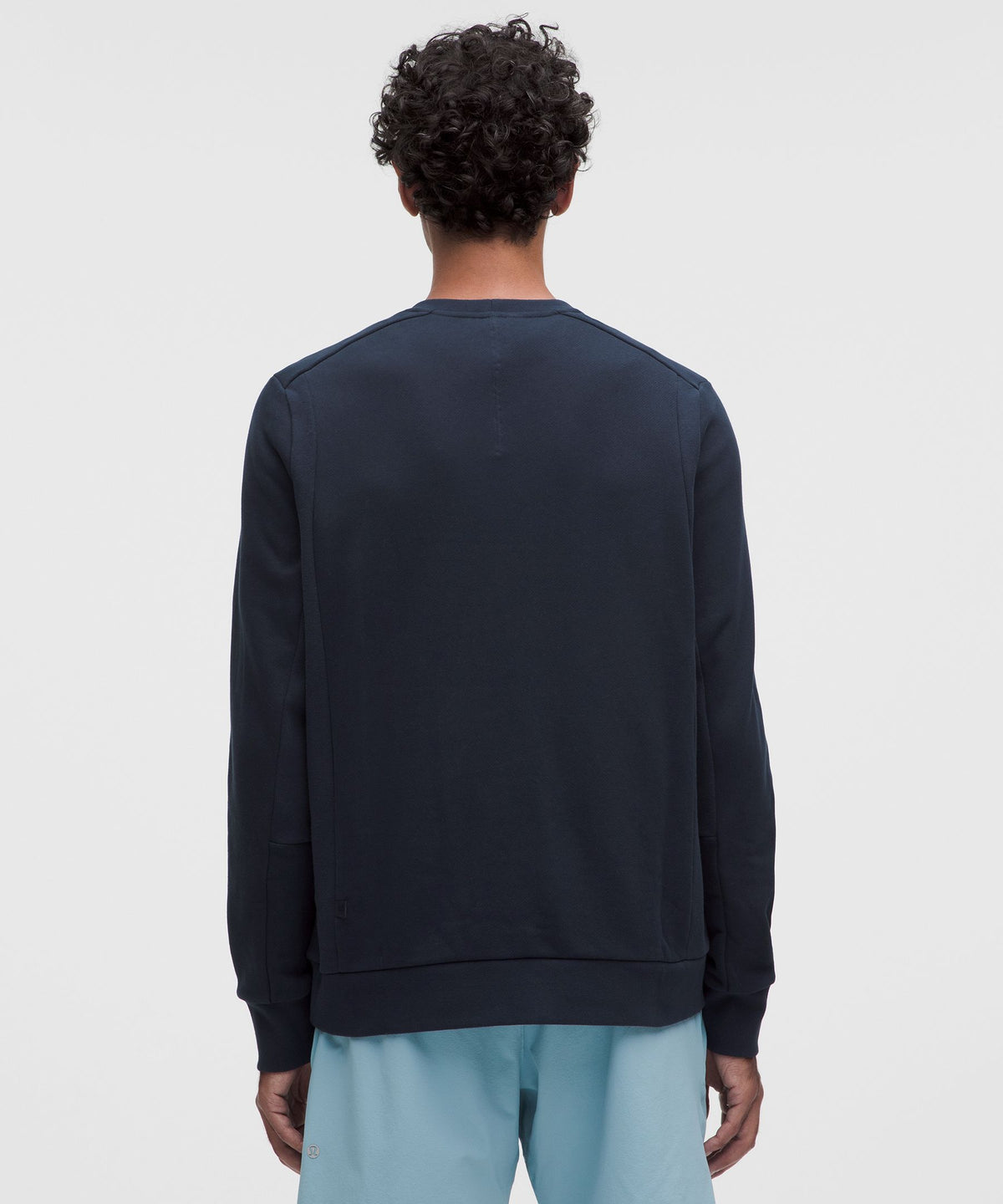 French Terry Classic-Fit CrewneckTennis Graphic