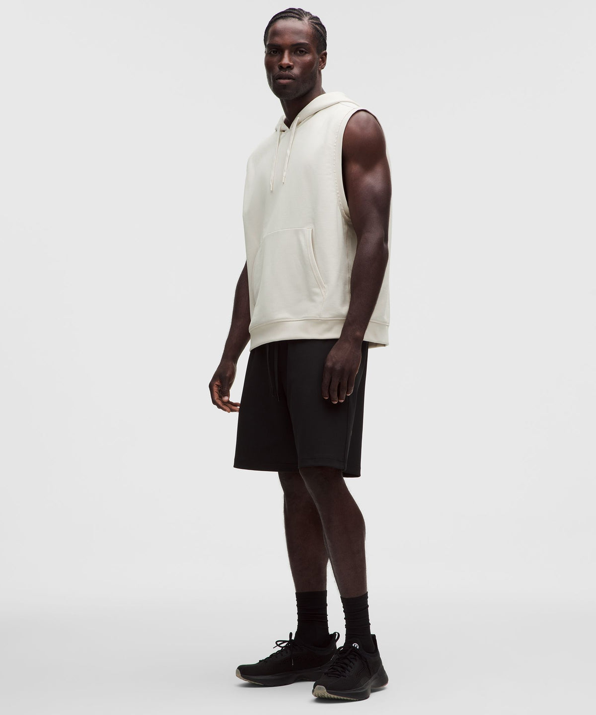 Warm-Up Sleeveless Gym Hoodie