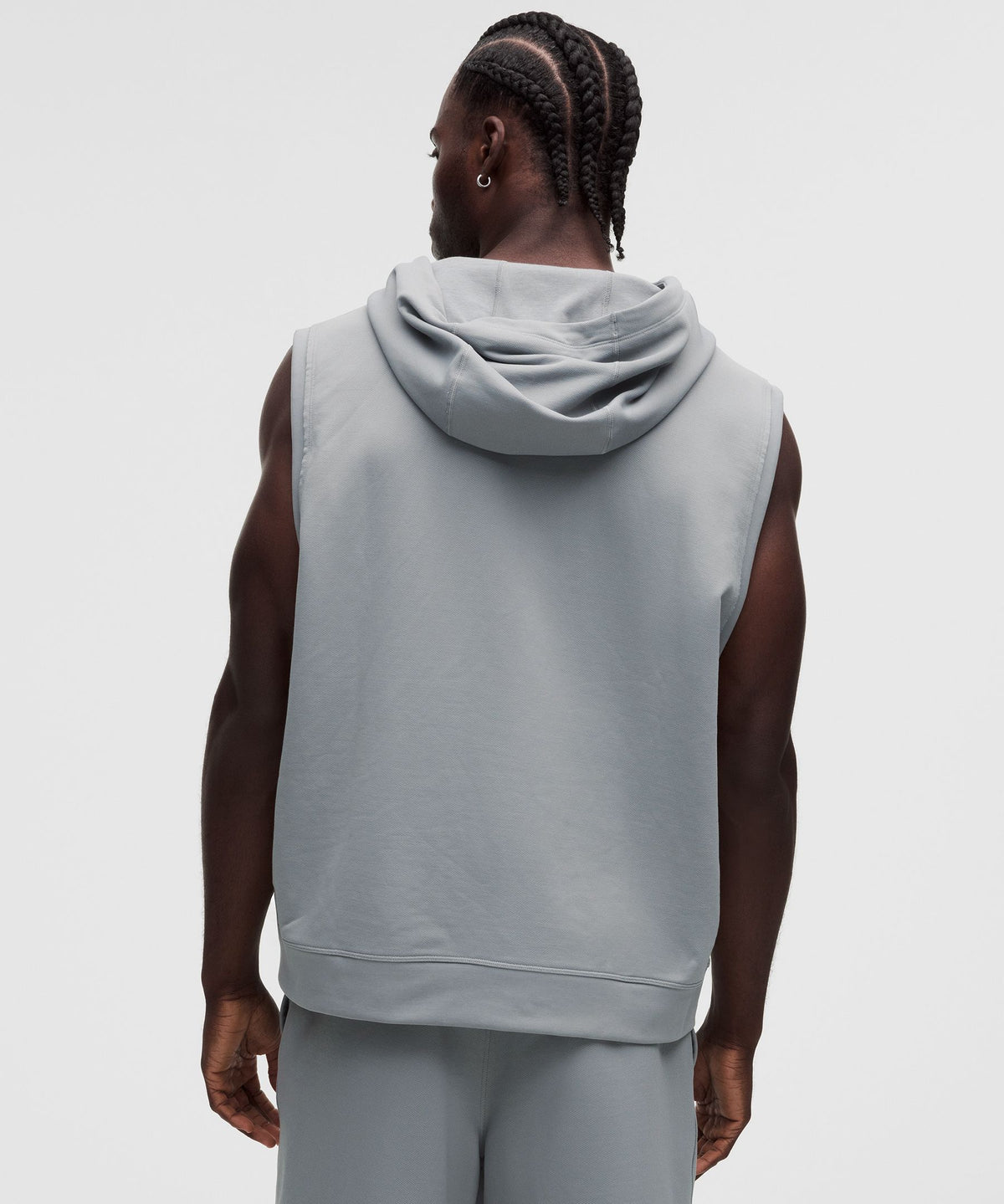 Warm-Up Sleeveless Gym Hoodie