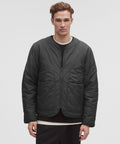 Diamond-Quilted Liner Jacket