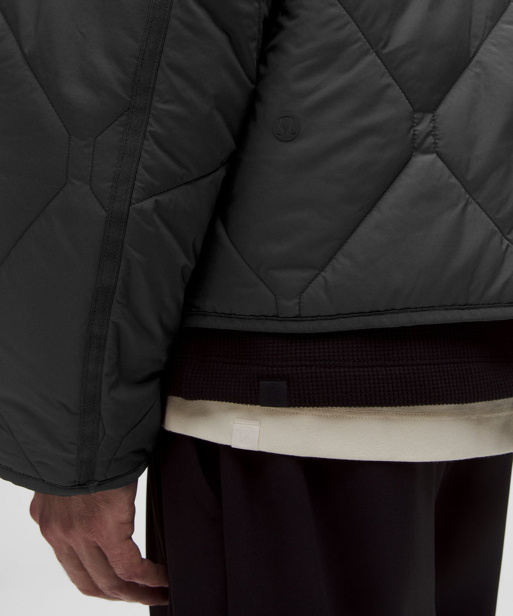 Diamond-Quilted Liner Jacket