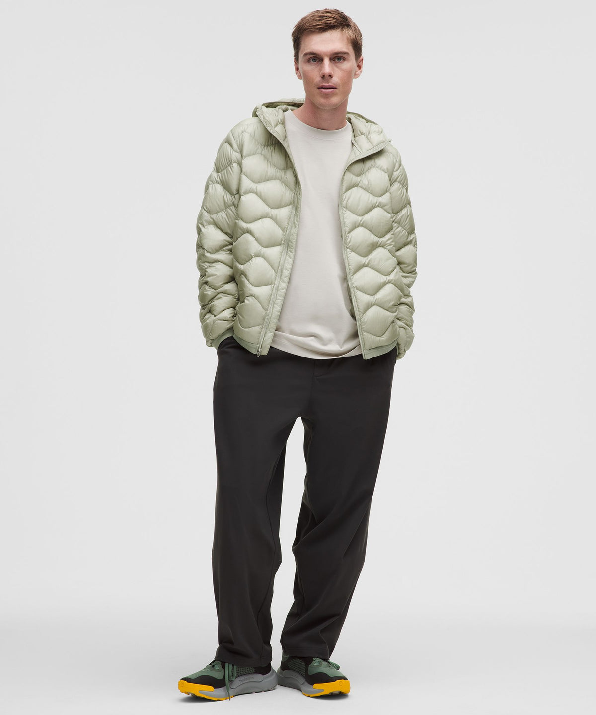 Featherweight 900-Down-Fill Quilted Hooded Jacket