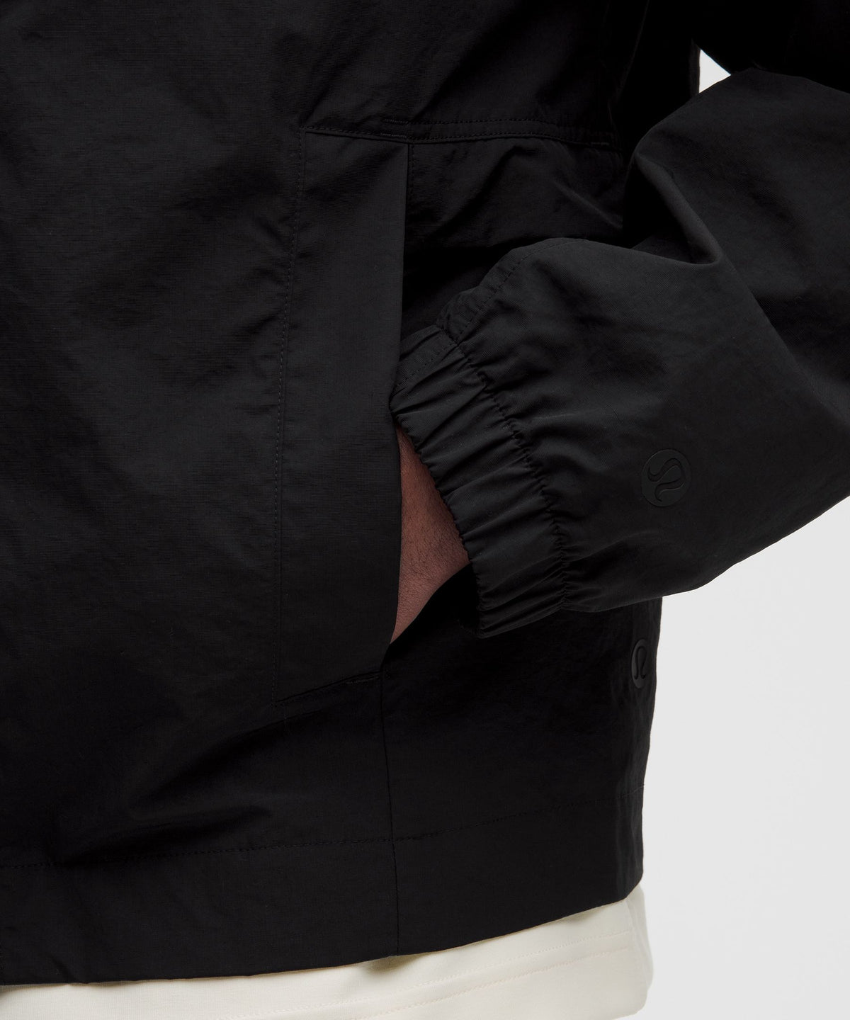 Cotton-Blend Collared Jacket