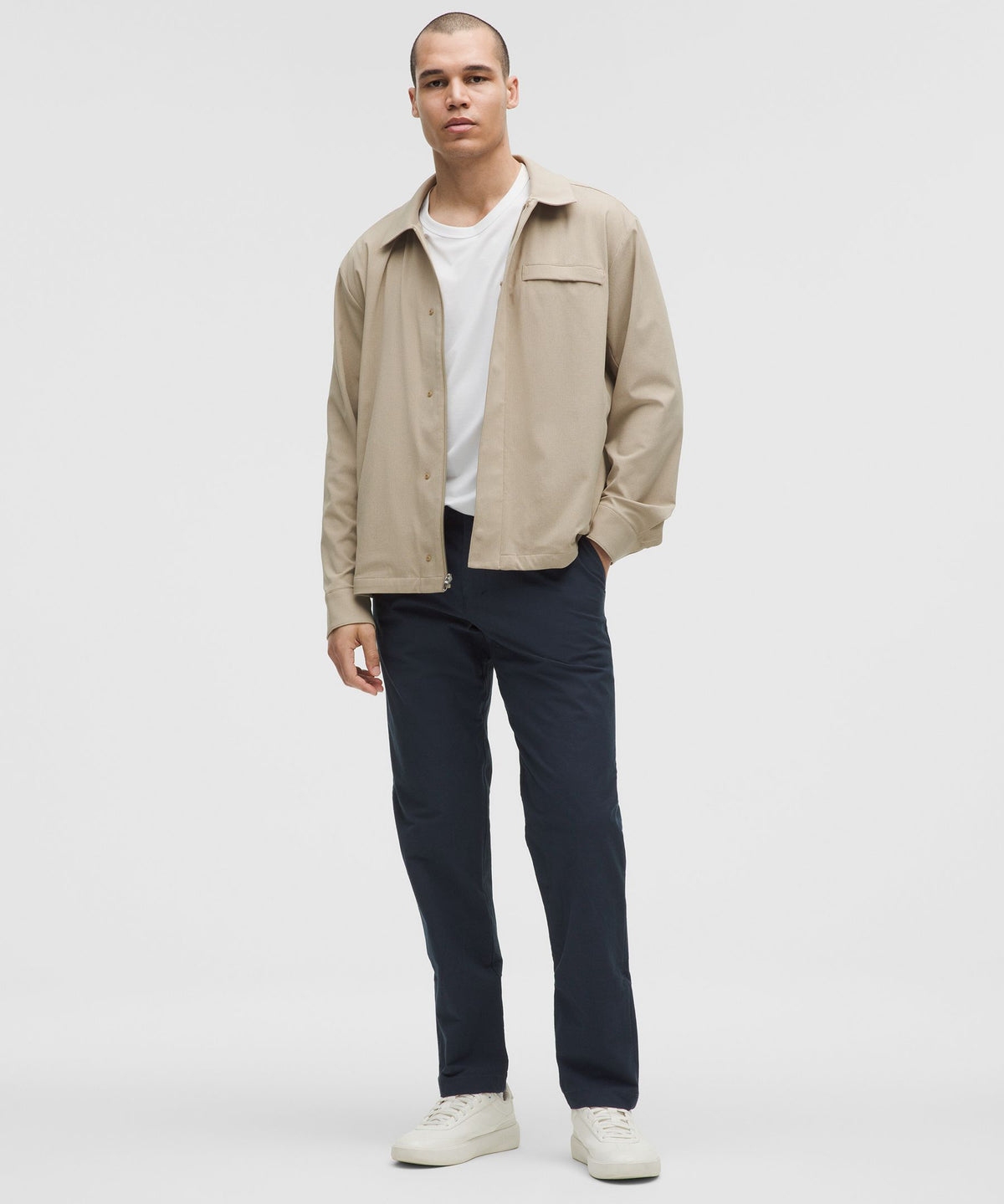 ABC Classic-Fit Trouser 34LStretch Cotton VersaTwill