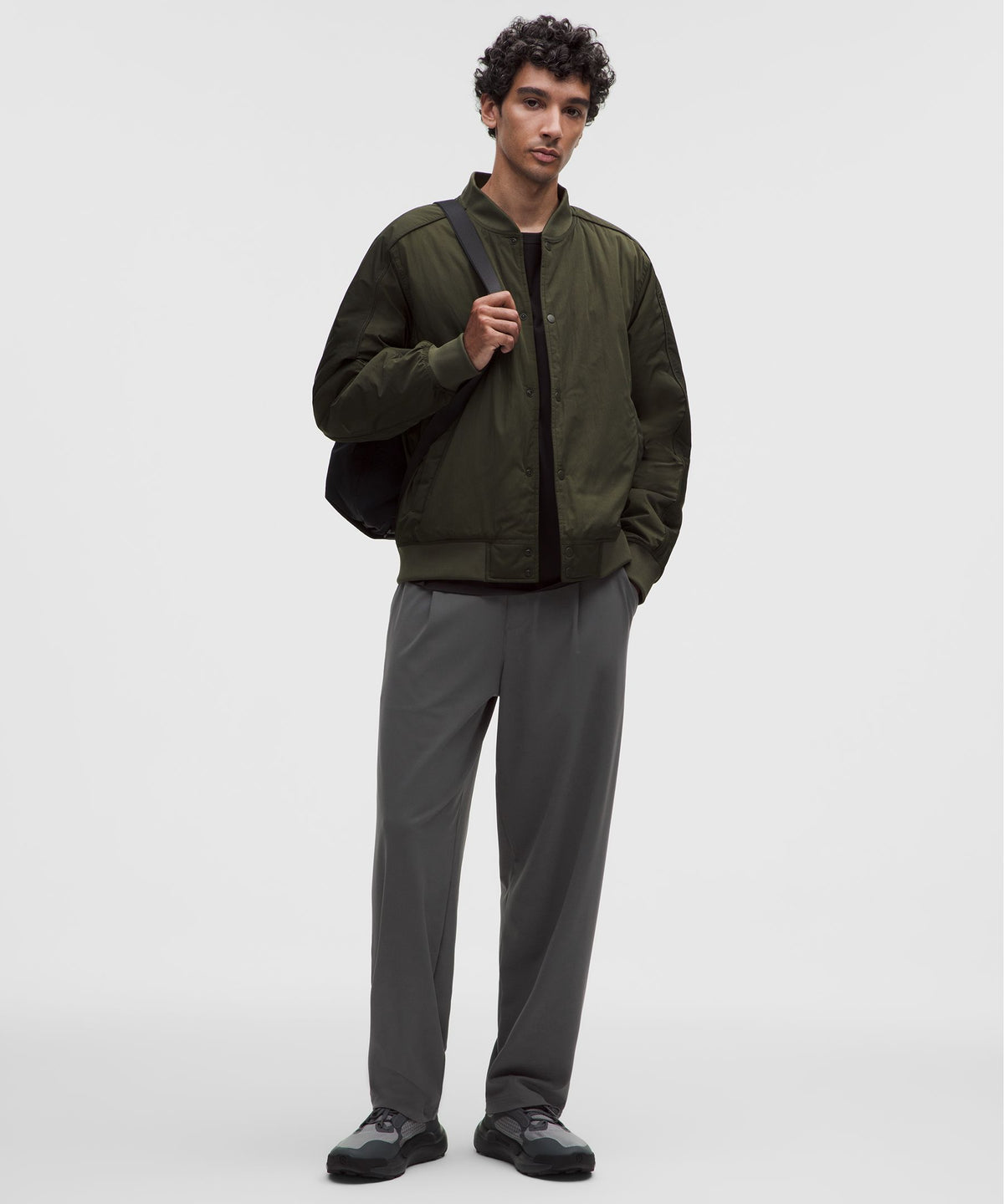 Men's Daydrift Relaxed-Fit Pleated Trouser RegularNo Belt Loops