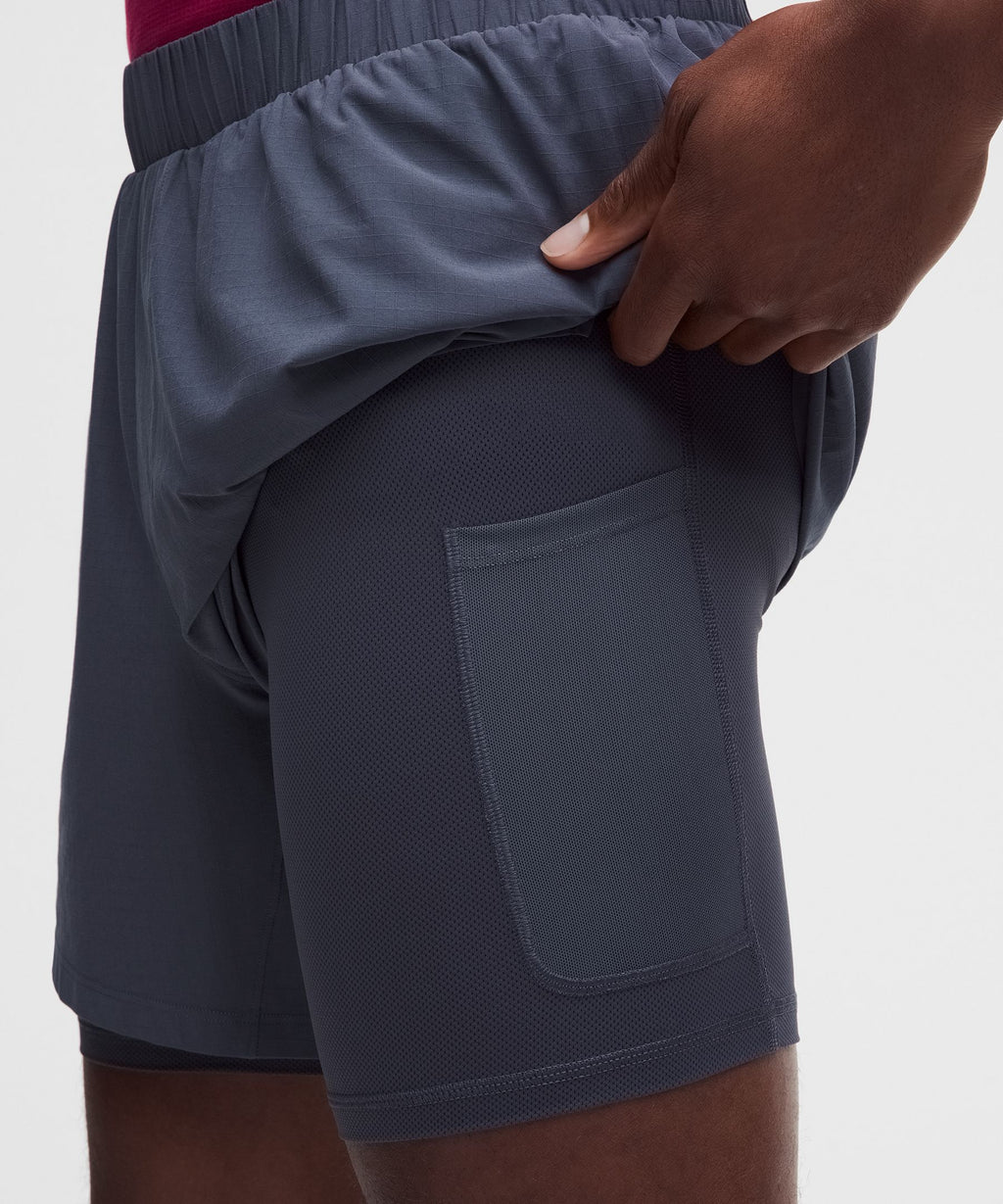 Mile Maker Ripstop Lined Short 6"