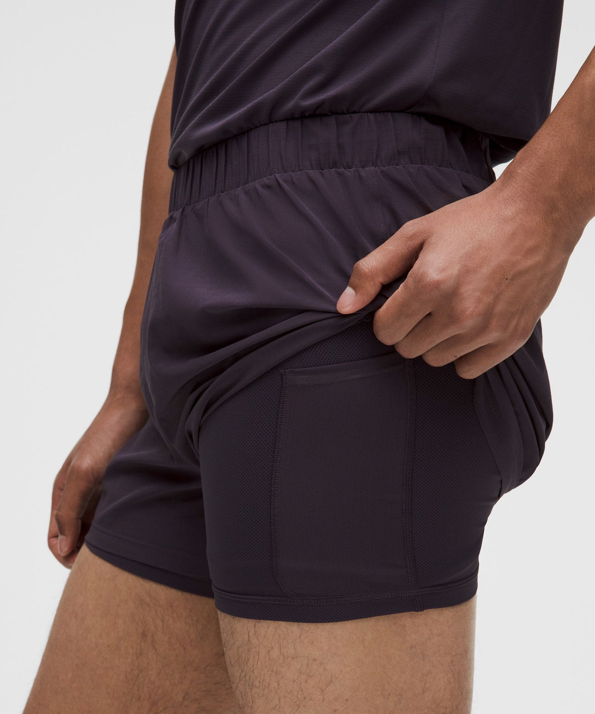 Mile Maker Ripstop Lined Short 4"