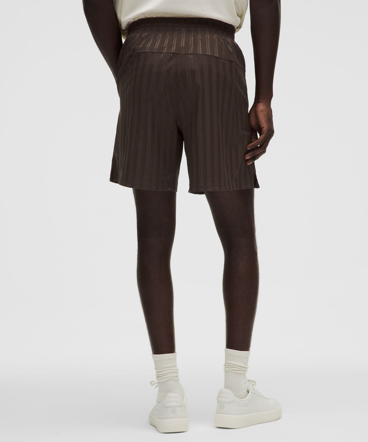 Satin Stripe Linerless Short 7"