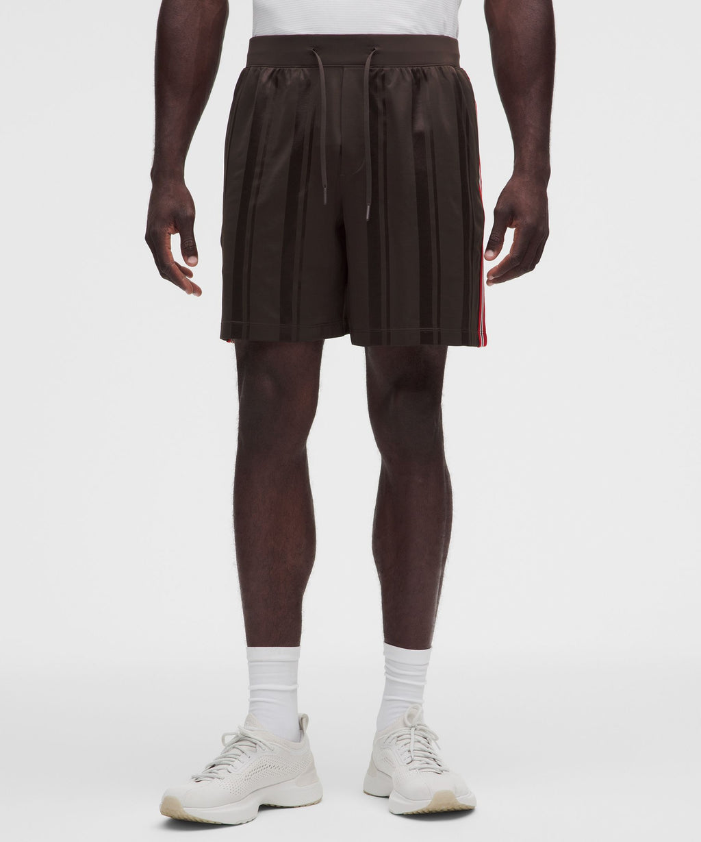 Knit Stripe Linerless Training Short 7"