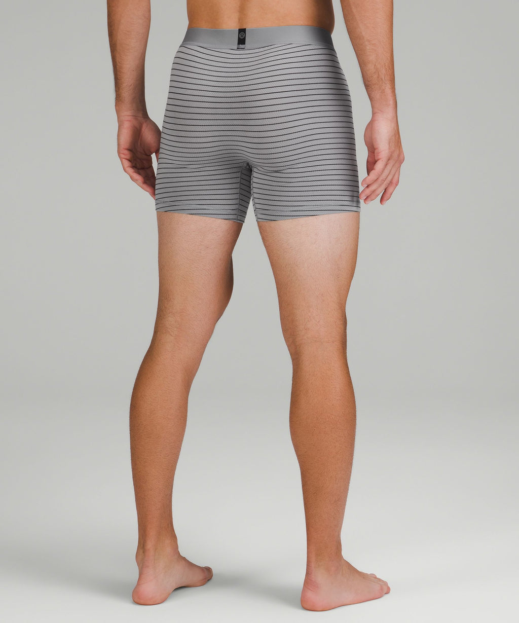 Always In Motion Mesh Boxer 5"Logo