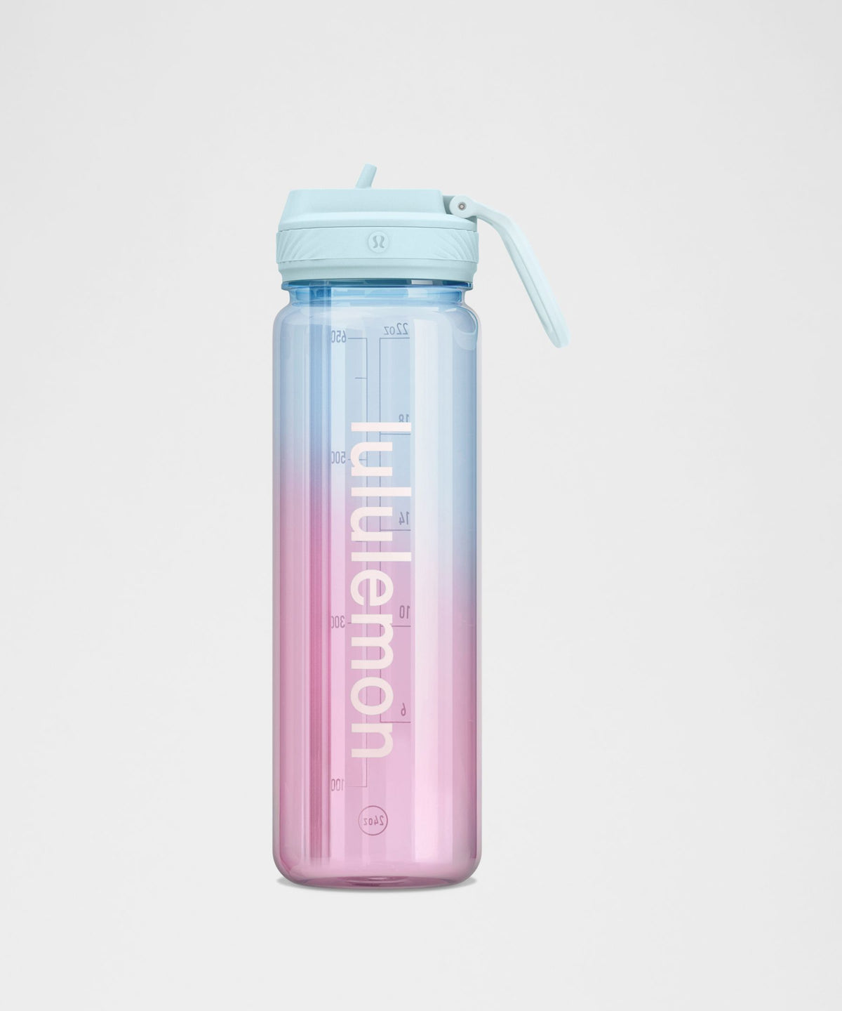 Back to Life Clear Bottle 24ozStraw Lid