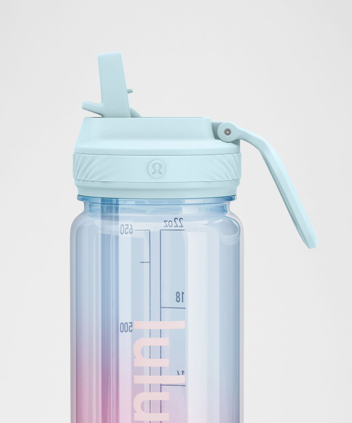 Back to Life Clear Bottle 24ozStraw Lid