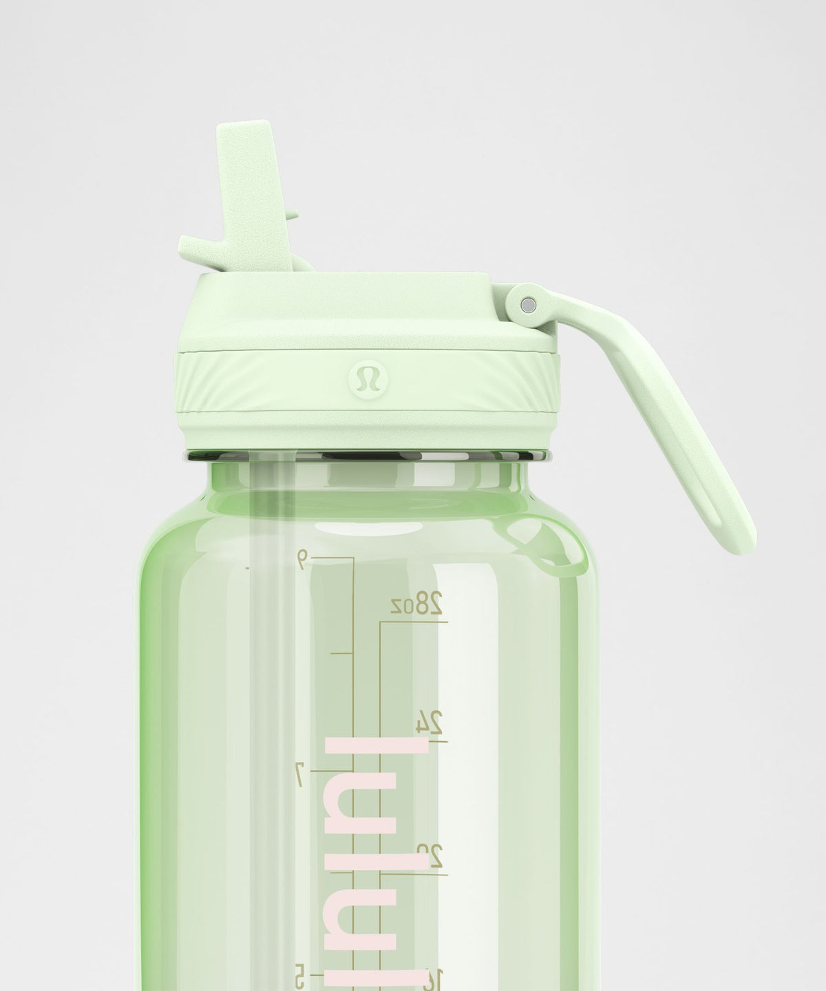 Back to Life Clear Bottle 32ozStraw Lid