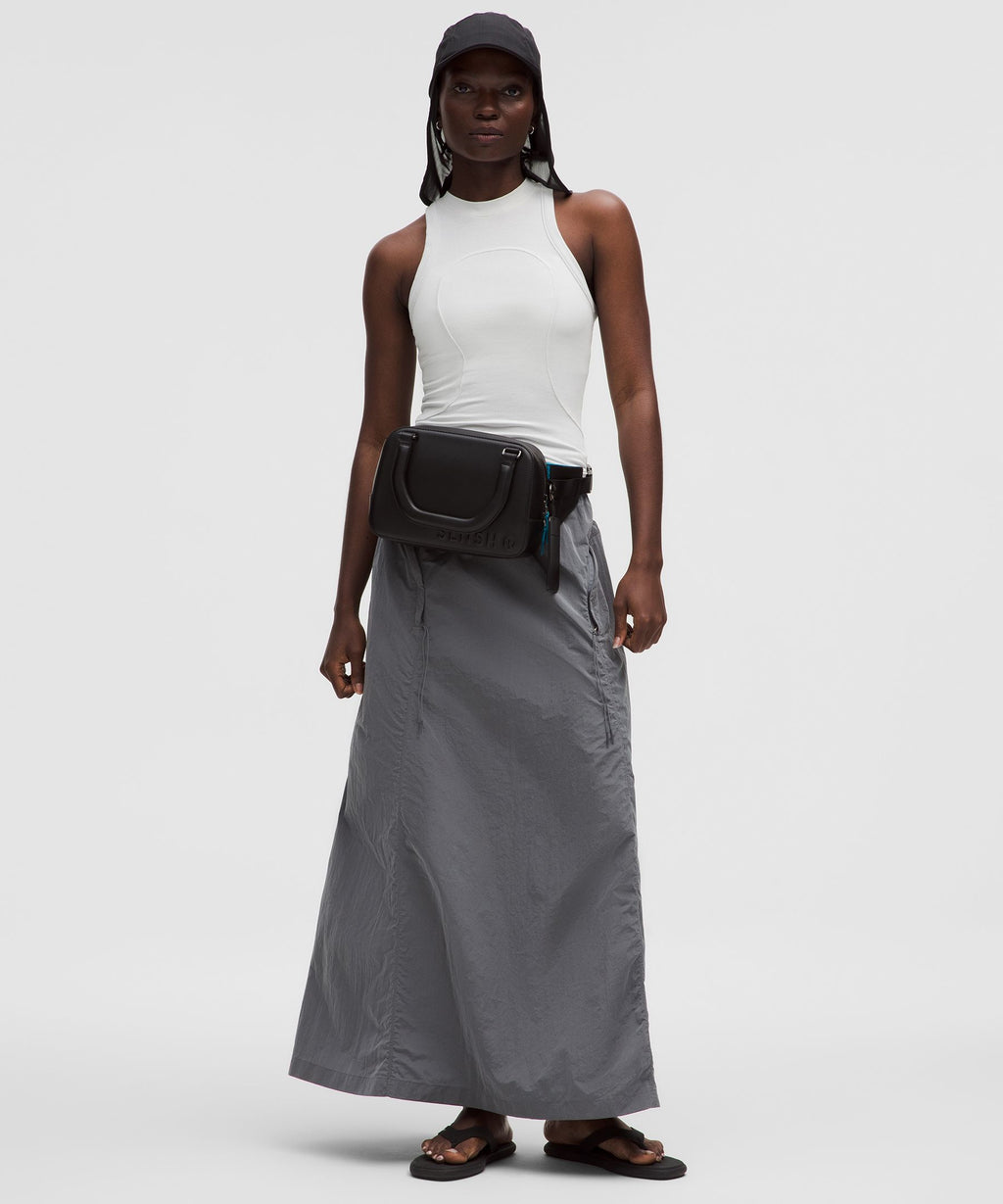 Top-Handle Leather Alternative XL Belt Bag 2LSLNSH Collection