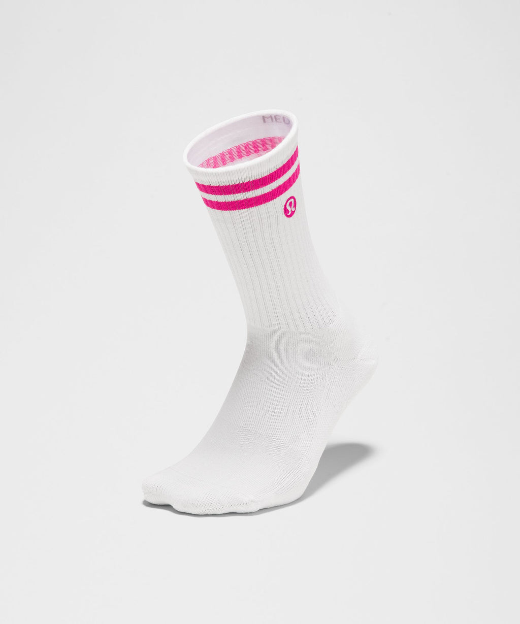 Unisex Daily Essential Crew Socks 3 PackStripe