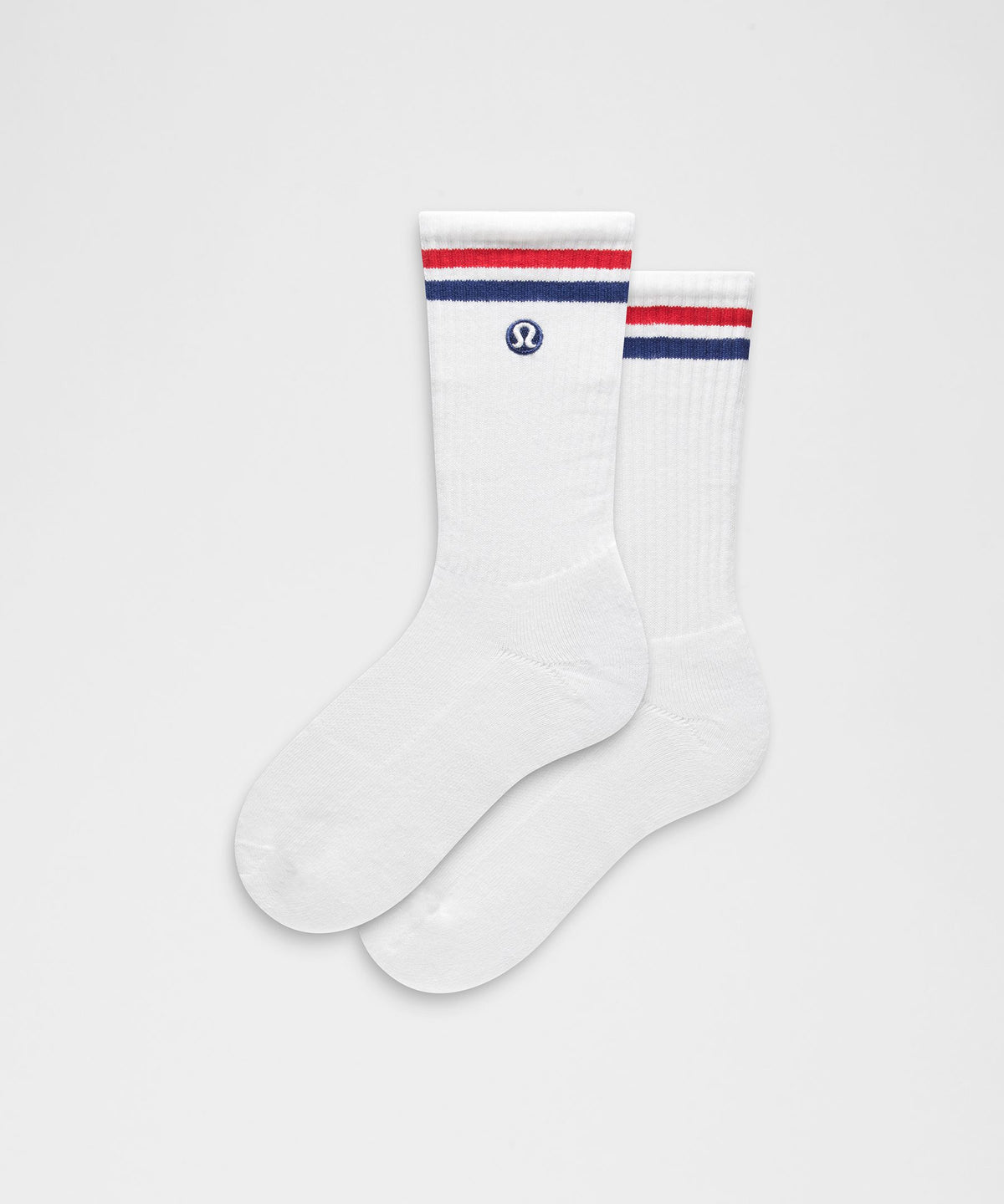 Unisex Daily Essential Crew SocksStripe