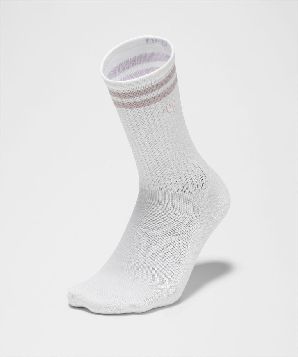 Unisex Daily Essential Crew SocksStripe