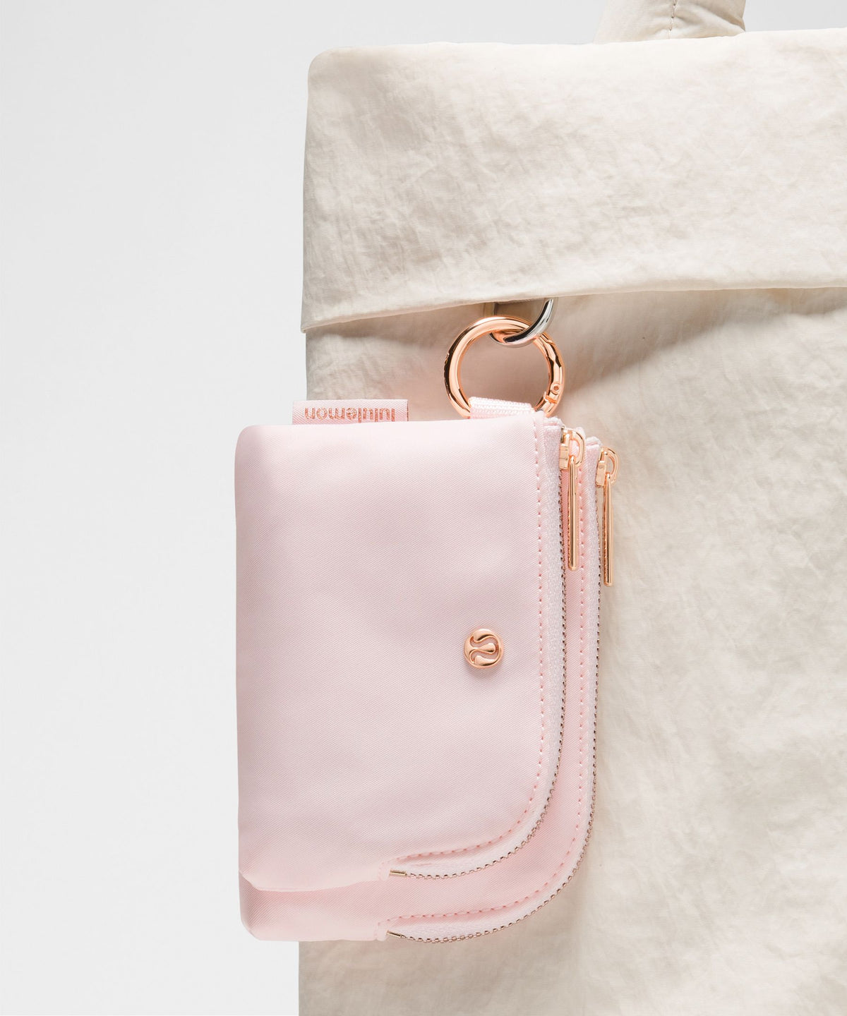 Double Zip Clippable Card Pouch