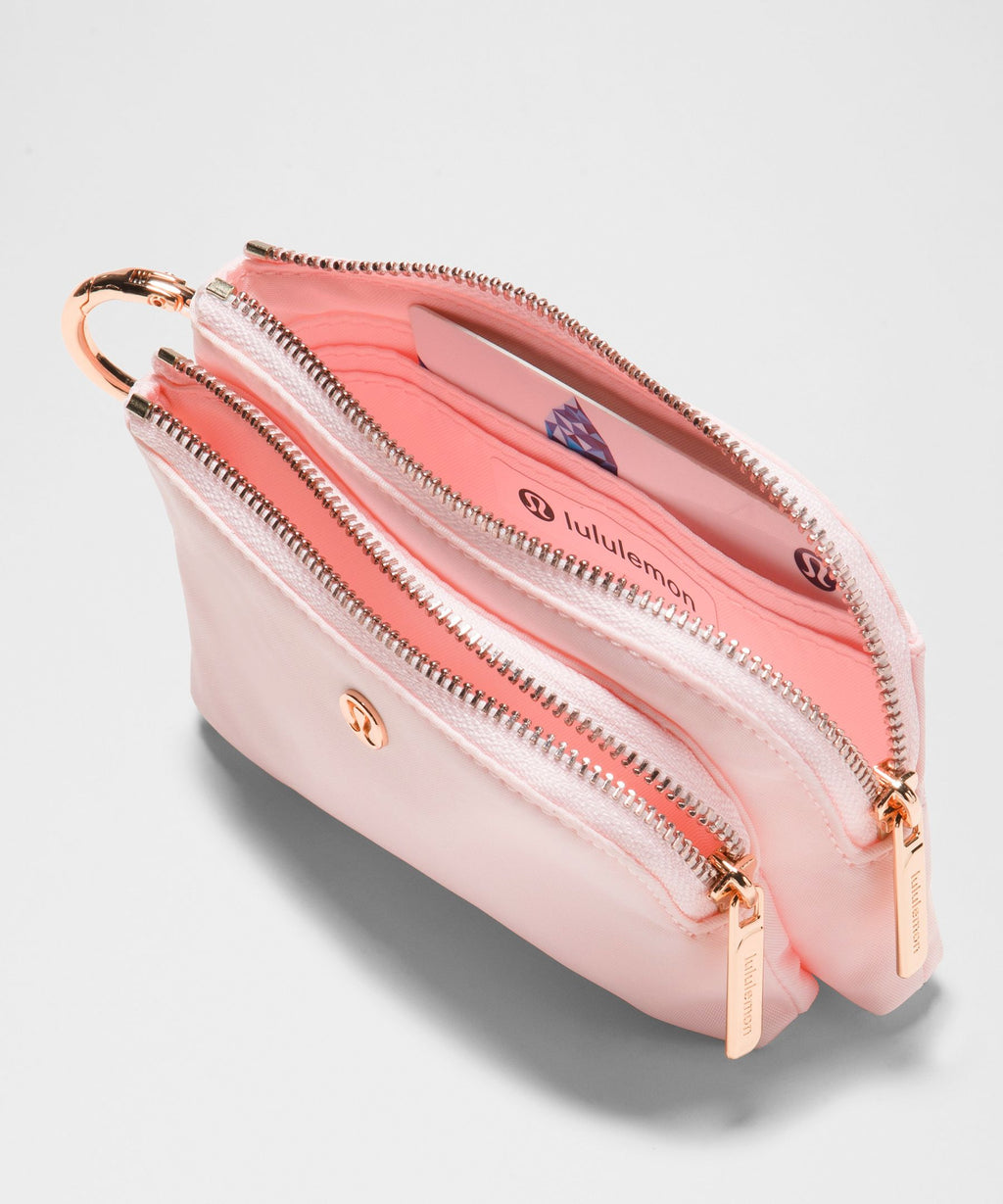 Double Zip Clippable Card Pouch