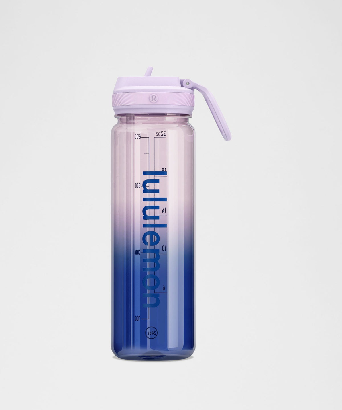 Back to Life Clear Bottle 24ozStraw Lid