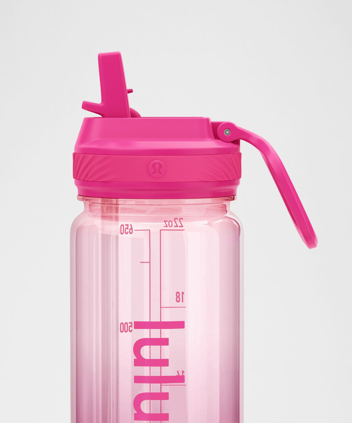 Back to Life Clear Bottle 24ozStraw Lid