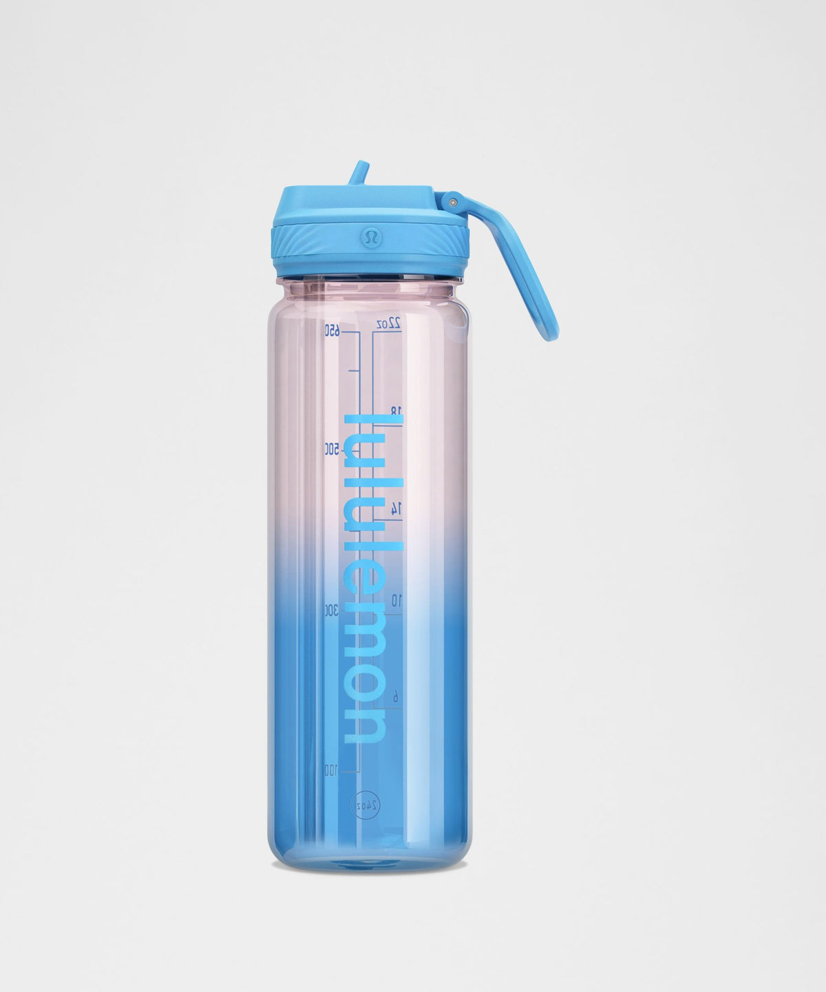 Back to Life Clear Bottle 24ozStraw Lid