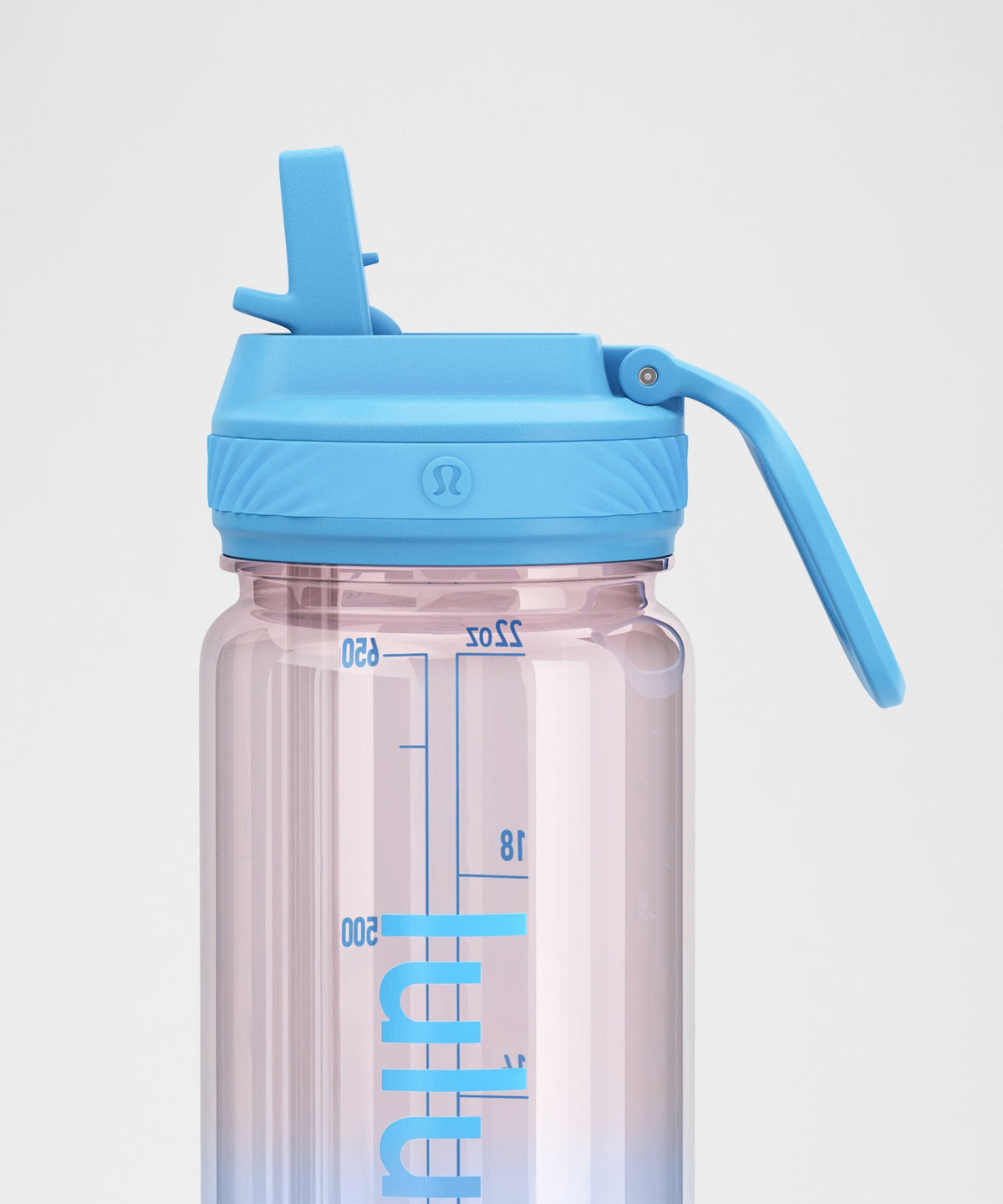 Back to Life Clear Bottle 24ozStraw Lid