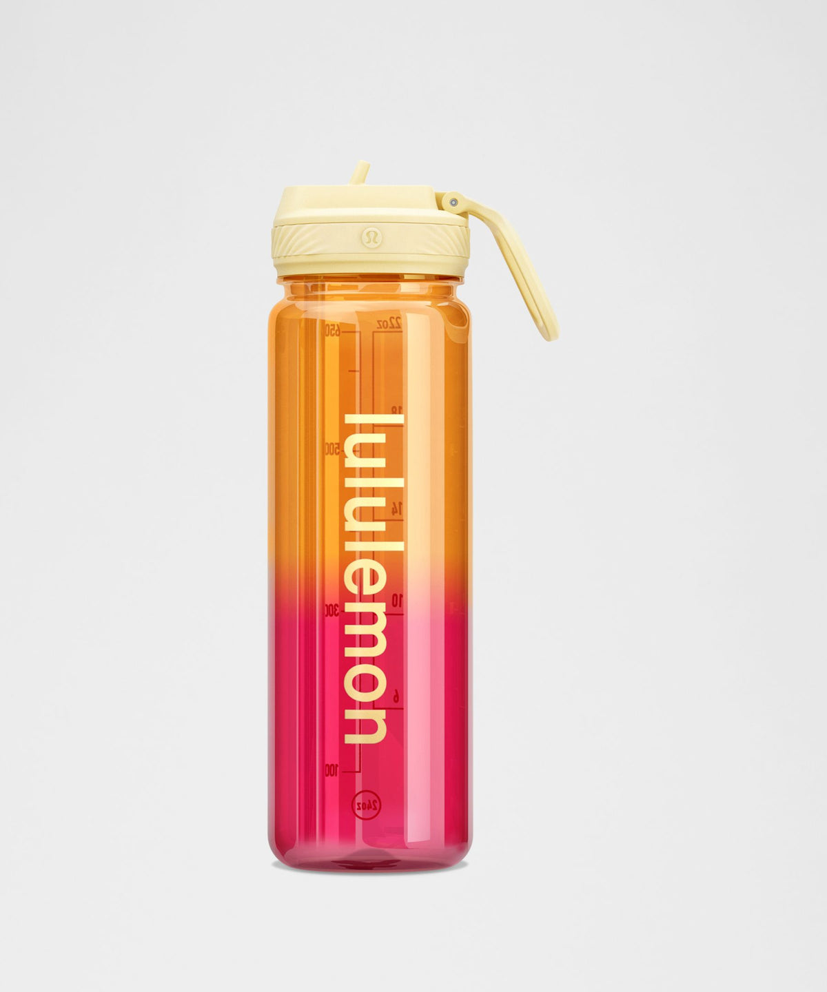 Back to Life Clear Bottle 24ozStraw Lid