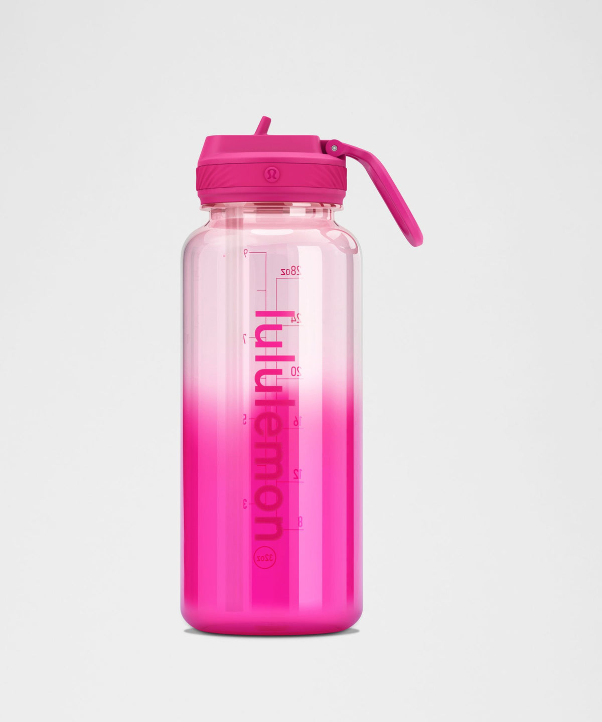 Back to Life Clear Bottle 32ozStraw Lid