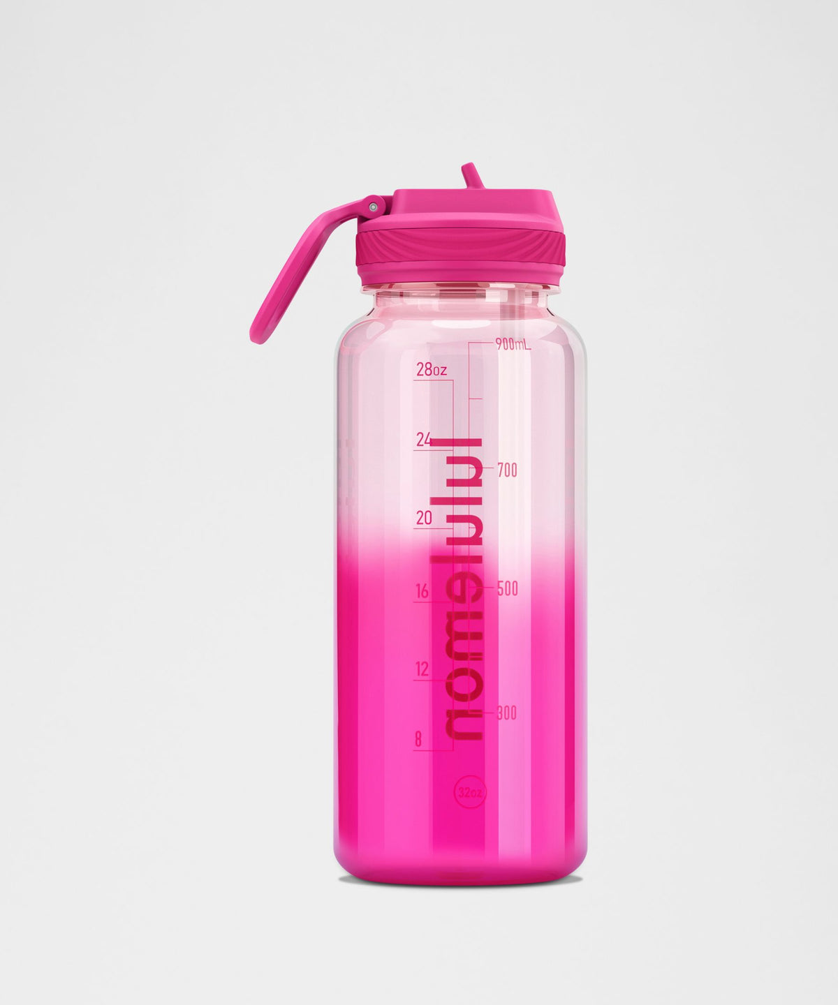 Back to Life Clear Bottle 32ozStraw Lid
