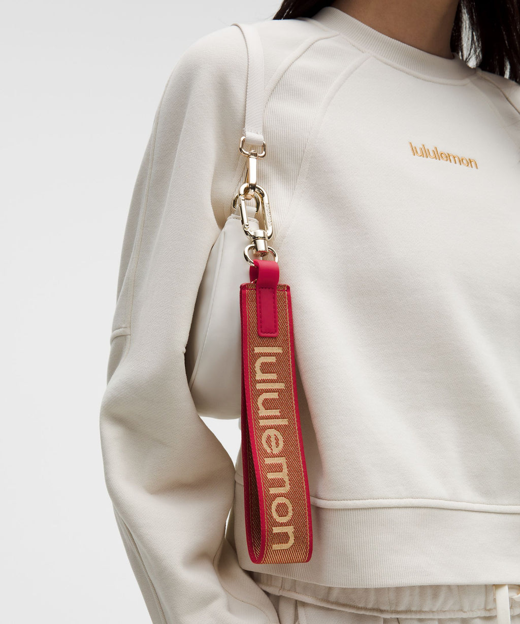 Lunar New Year Never Lost KeychainMetallic Wordmark