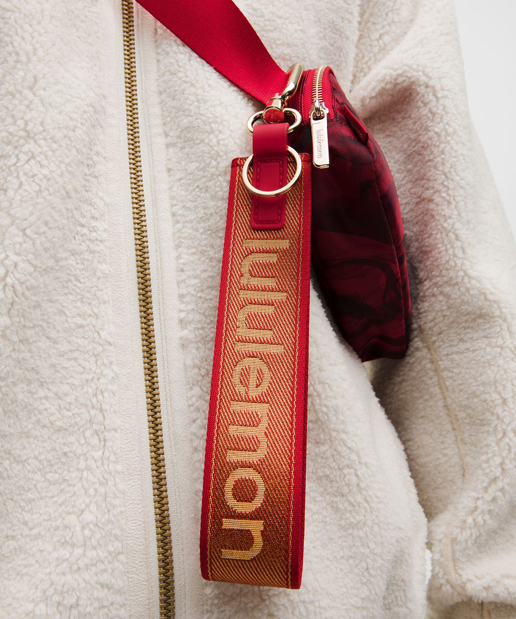 Lunar New Year Never Lost KeychainMetallic Wordmark