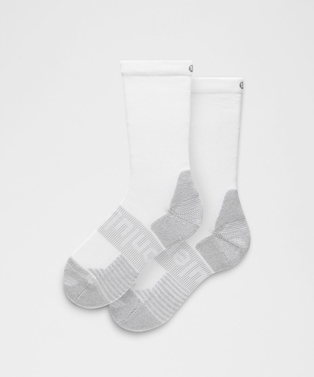 Unisex Power Stride Cushion Crew Socks