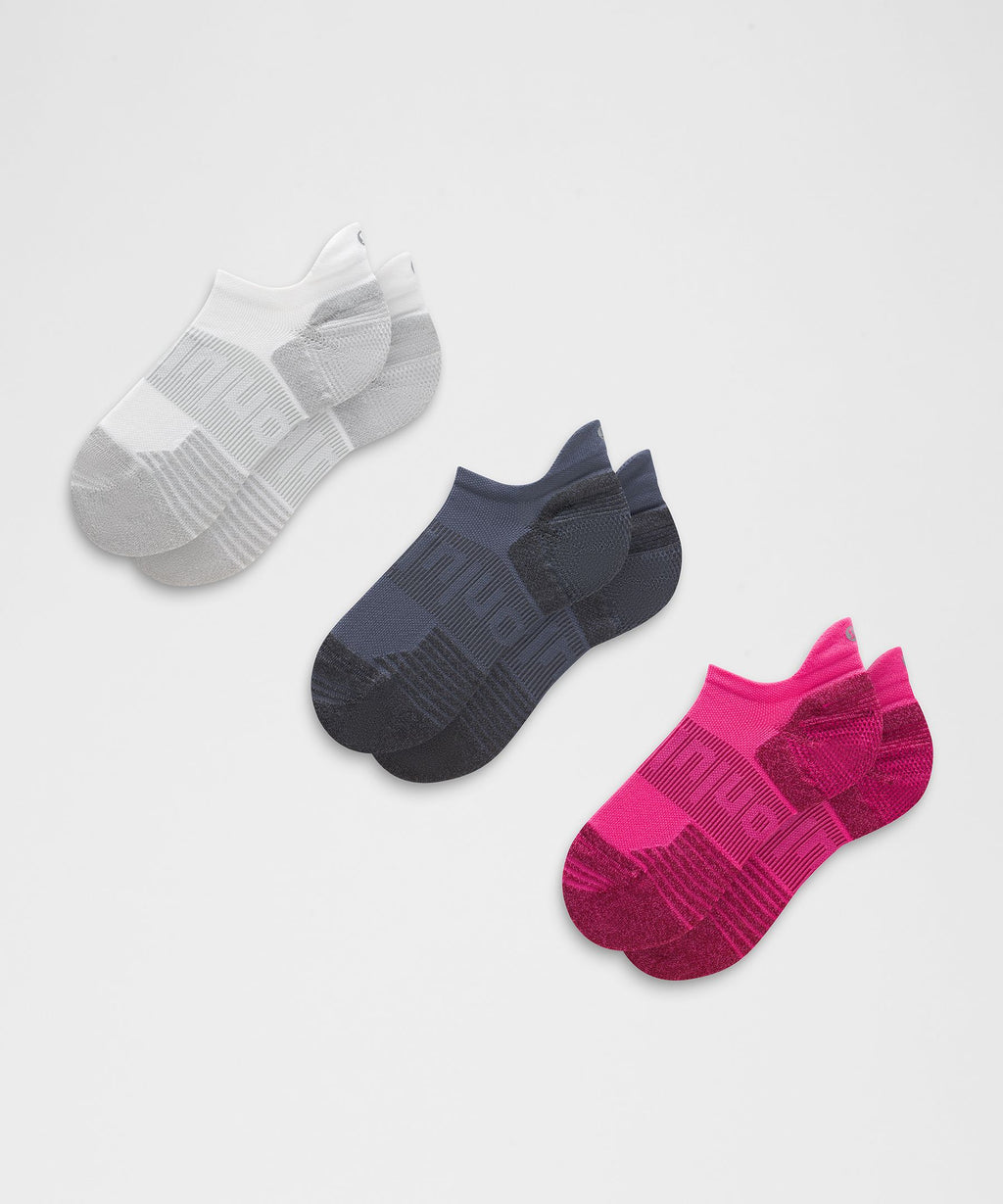 Unisex Power Stride Cushion Tab Socks3 Pack