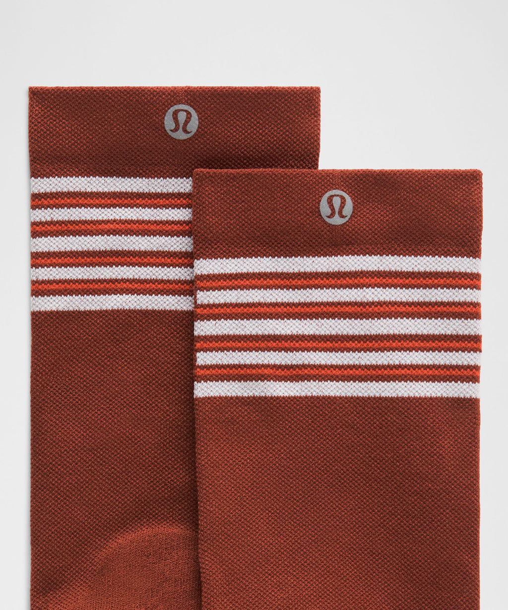 Unisex Power Stride Crew SocksStripe