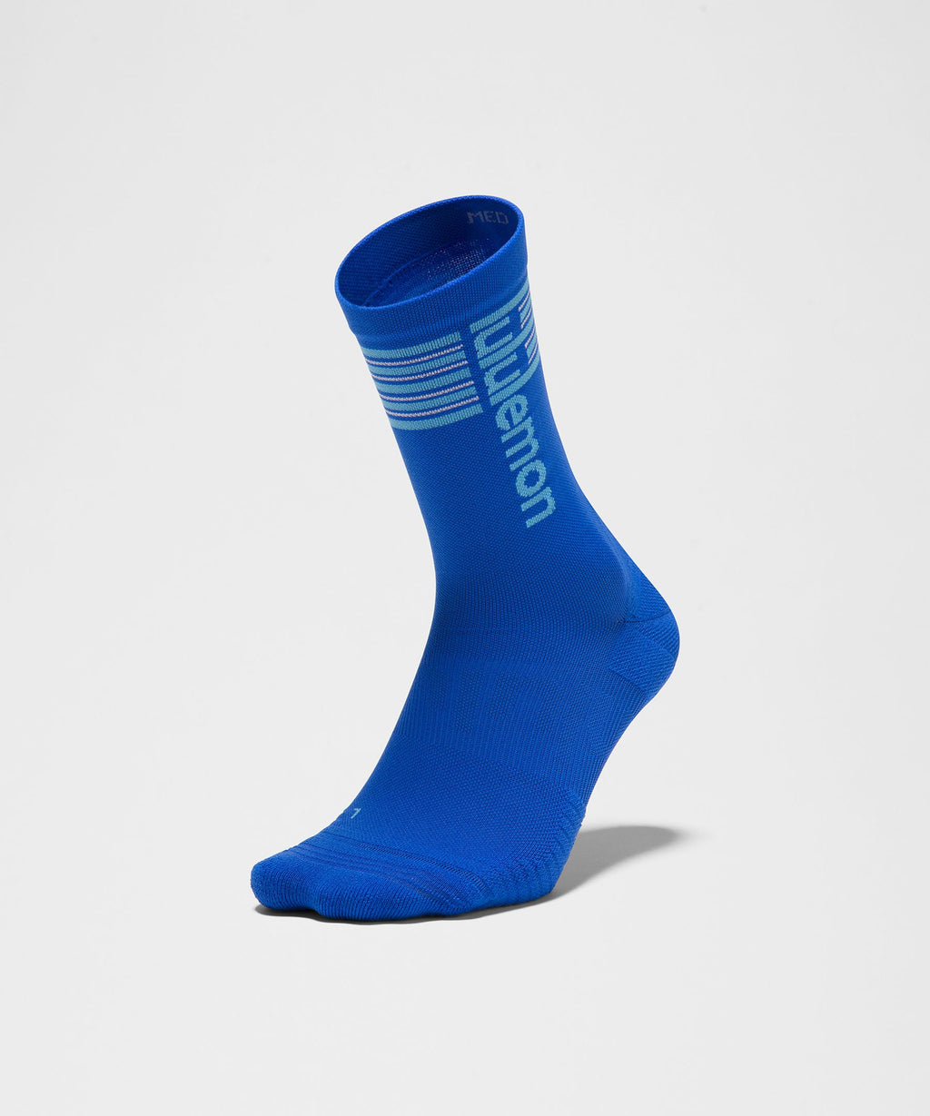 Unisex Power Stride Crew SocksStripe