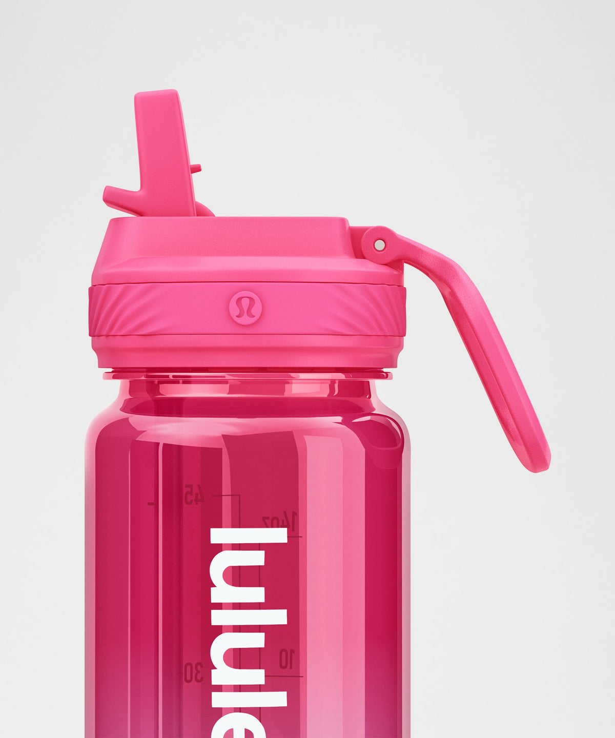 Back to Life Clear Bottle 18oz Straw LidOmbre