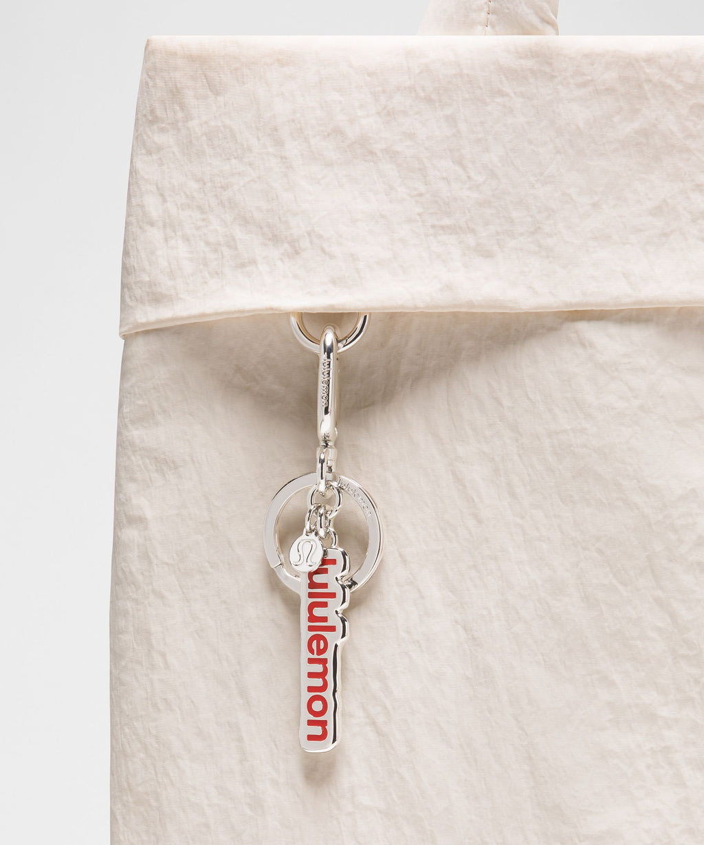 lululemon Metal Keychain